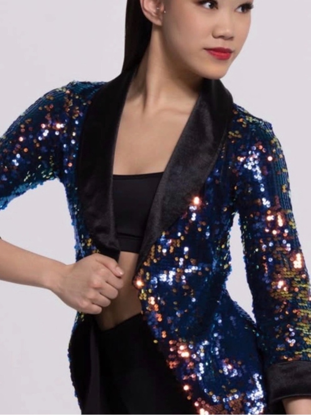 Weissman Sequin Jacket dance costume - small adult